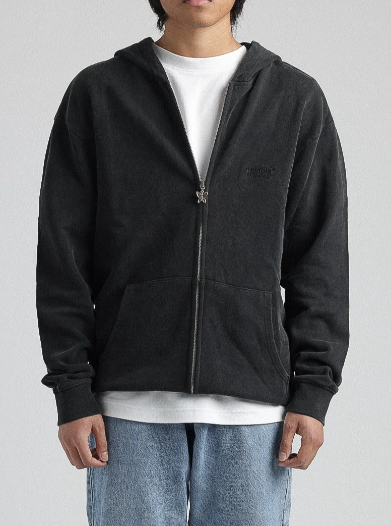 SIGNATURE ZIP-UP (CHARCOAL)