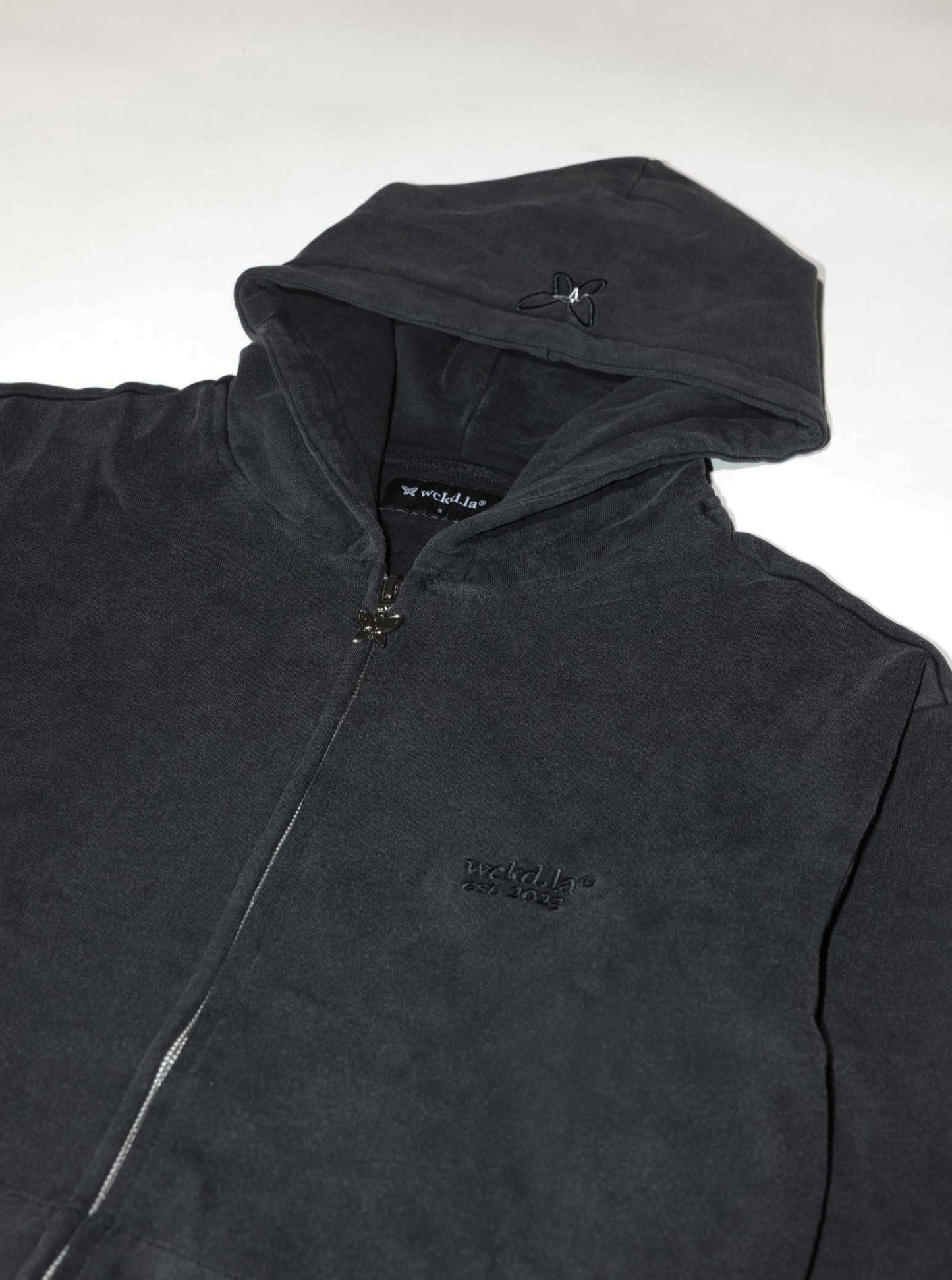 SIGNATURE ZIP-UP (CHARCOAL)