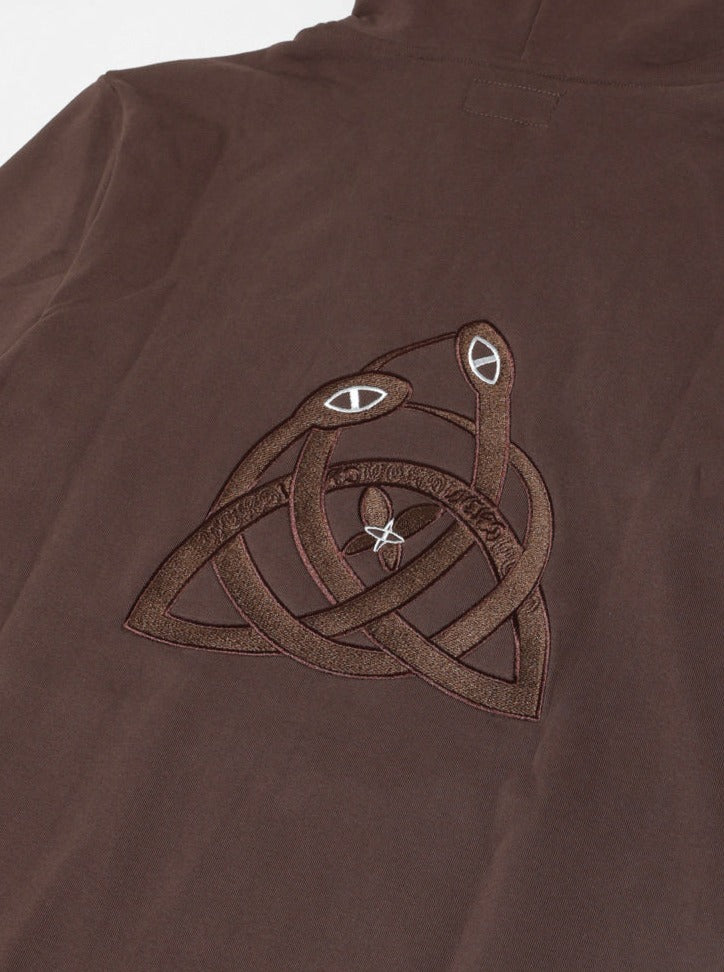 CELTIC SNAKE HOODIE (MOCHA)