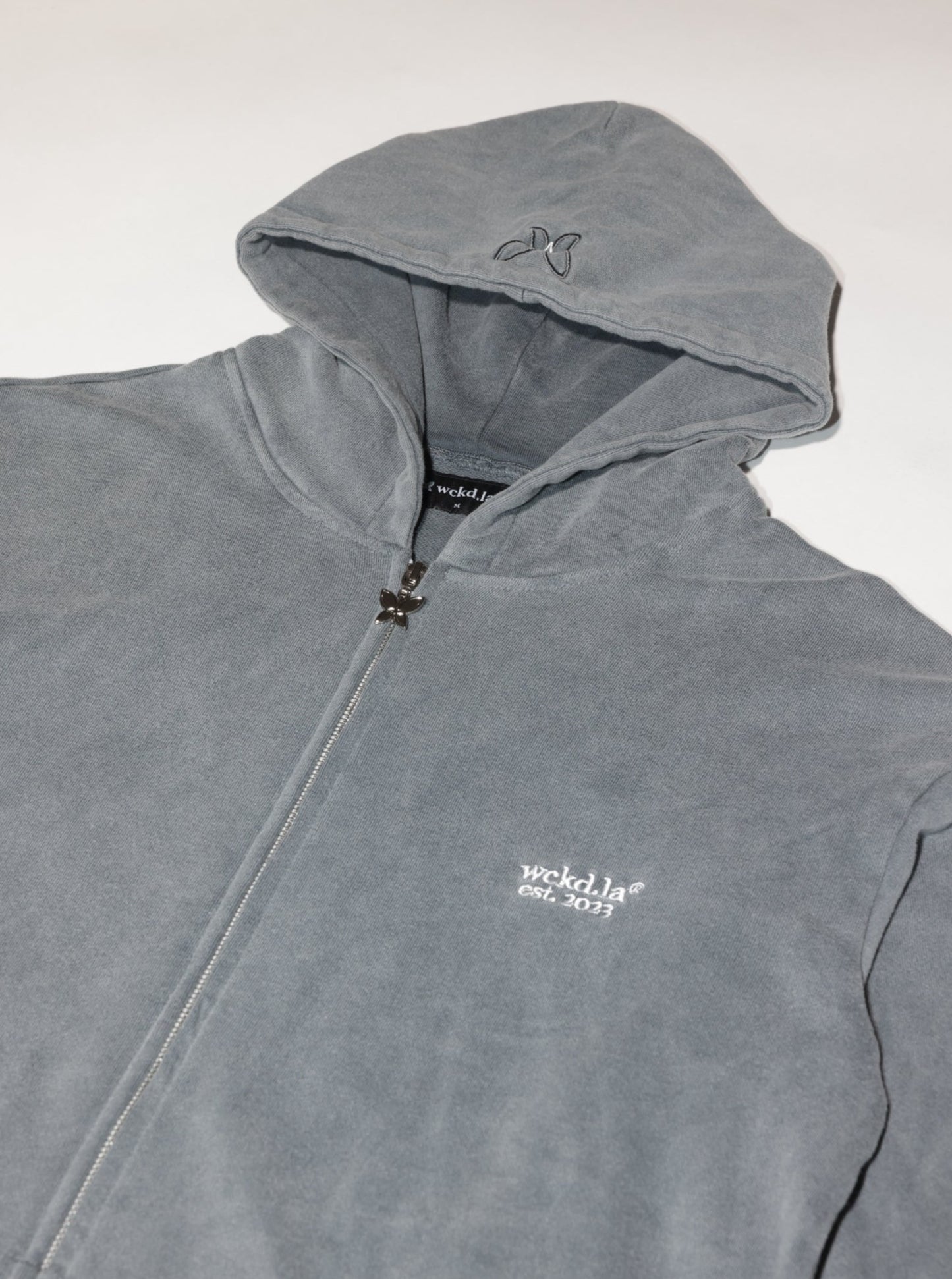 9 STAR ZIP-UP (ASH GREY)