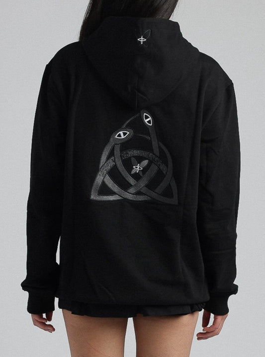 CELTIC SNAKE HOODIE (BLACK)