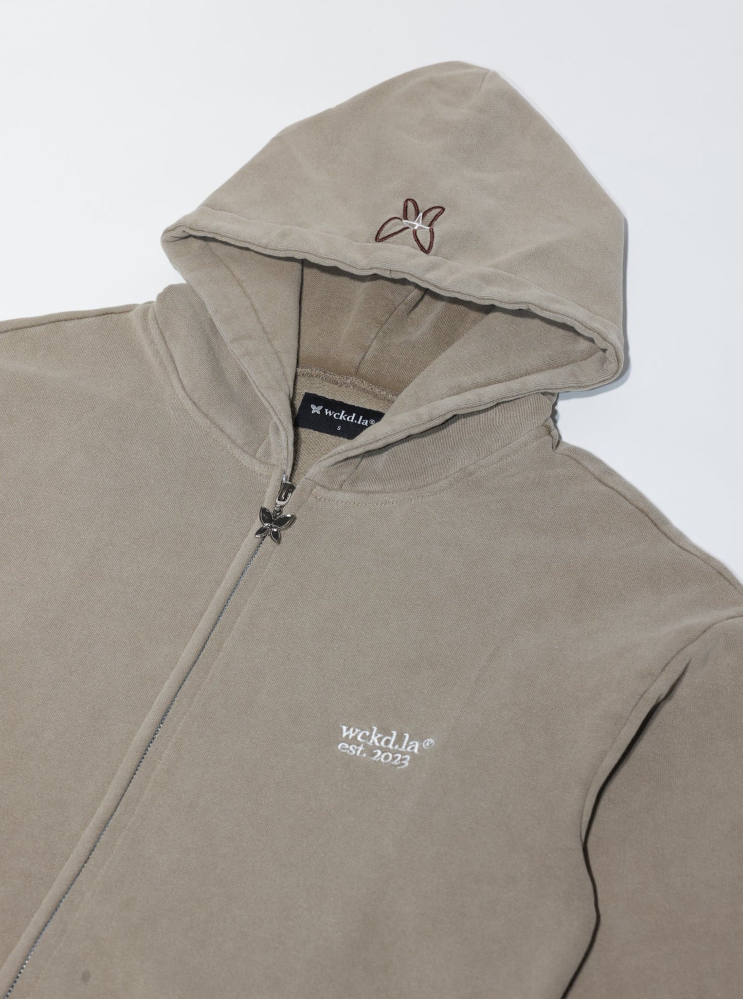 9 STAR ZIP-UP (TAN)